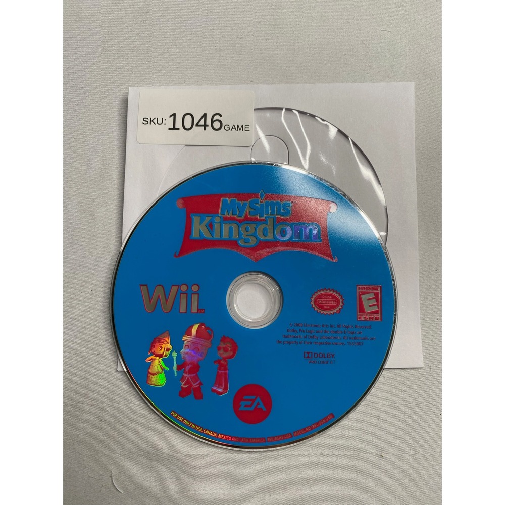 MySims Kingdom Nintendo Wii
